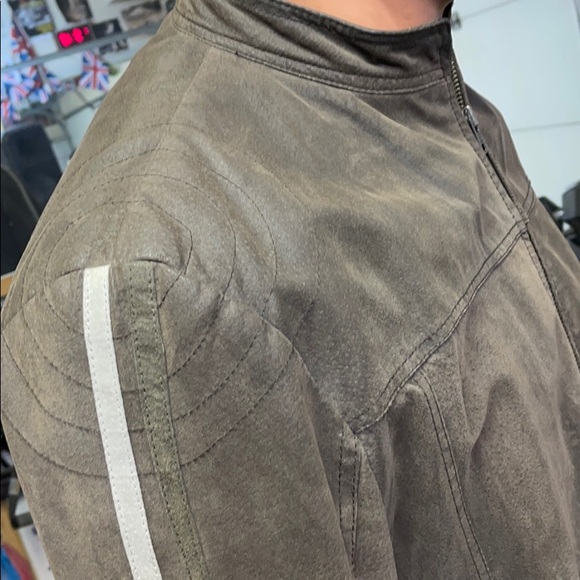 Lakeland Fine Leather racing jacket - tan - Picture 2 of 11